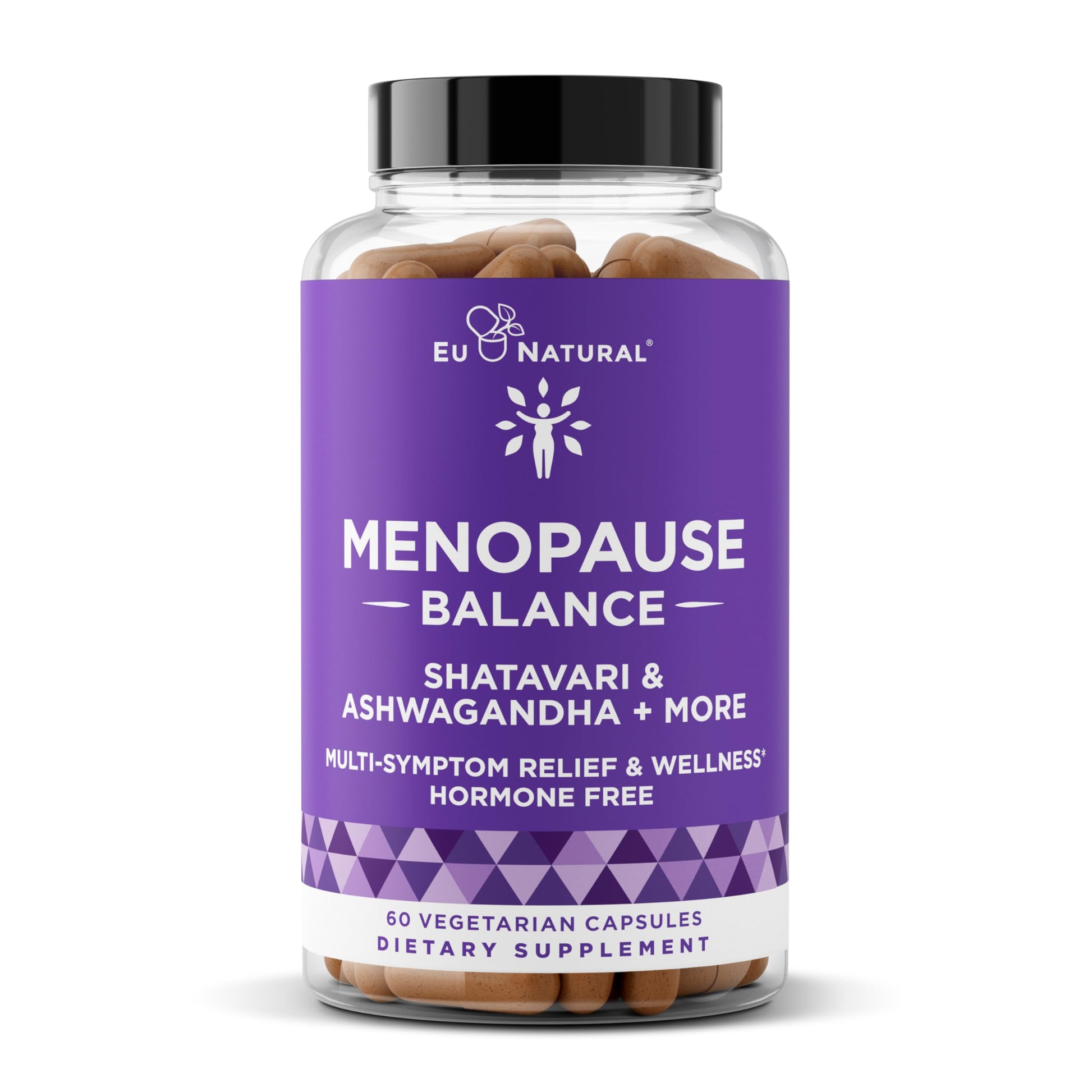 Premium Menopause Supplement for Women – Menopause Balance with Shatavari, Ashwagandha, L-Theanine & Holy Basil – Holistic Multi-Symptom Menopause Support & Hot Flash Relief – 60 Vegetarian Capsules Eu NaturalBuy Supplements Australia