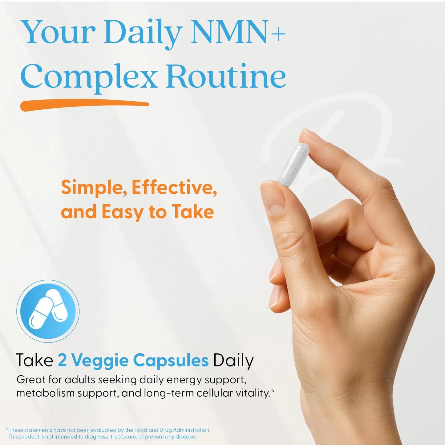 Doctor's Best NMN+ Complex Supplement Capsules for Women & Men - Supports NAD+ Production, Resveratrol 100mg & Beta Nicotinamide Mononucleotide 200mg per Capsule, Cellular Energy Support - 60 Veg Caps Doctor's BESTBuy Supplements Australia