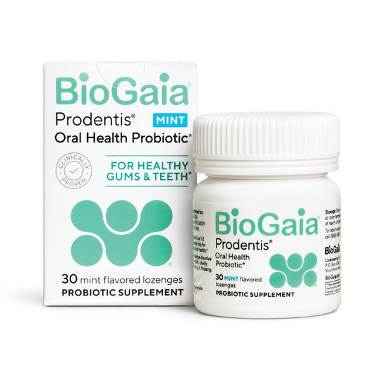 BioGaia Prodentis | Oral Probiotics | Promotes Healthy Gums & Teeth | Defends Against Bad Breath & Dental Problems | Improves Oral Health