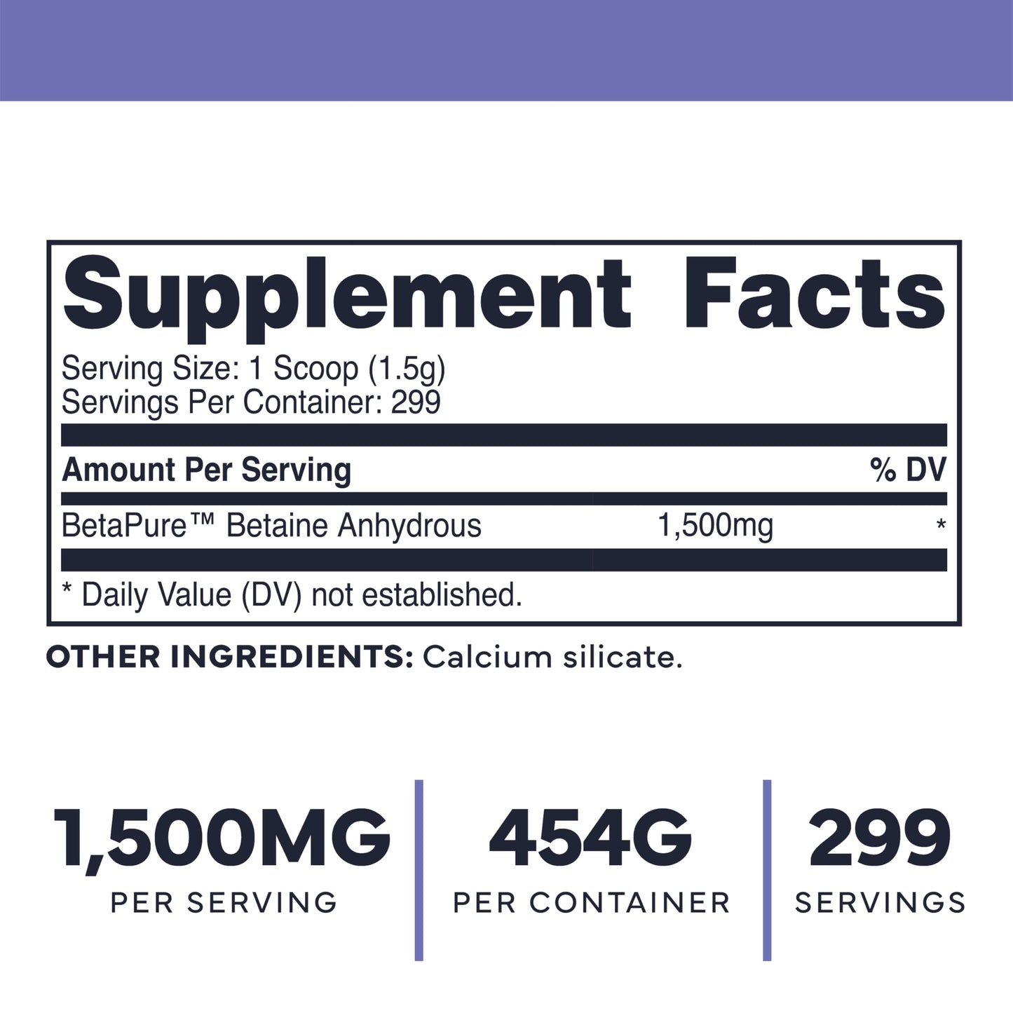 Type Zero Betaine Anhydrous Powder (1 LB) Unflavored - Clean Betaine Anhydrous Supplement, TMG, Trimethylglycine, 1,500mg Per Serving, Keto, GMO-Free Type ZeroBuy Supplements Australia