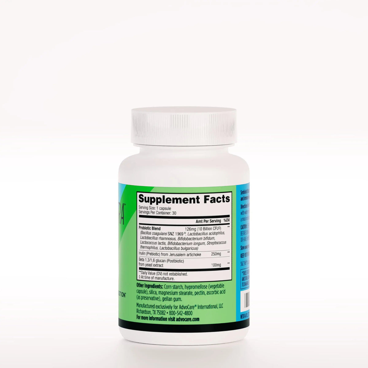 AdvoCare Synbiotic Ultra - Digestive & Gut Health Supplement - Offers Immune Support* - Includes Prebiotics, Probiotics & Postbiotics - 30 Capsules AdvoCareBuy Supplements Australia