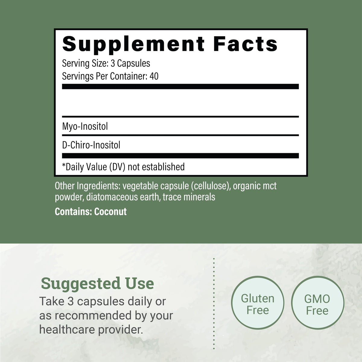 Earth Harmony Myo-Inositol & D-Chiro Inositol Supplement for Women, Ovarian & Hormone Balance for Women - Supports Normal Cycles, Fertility Supplement (120 Capsules) Earth Harmony NaturalsBuy Supplements Australia