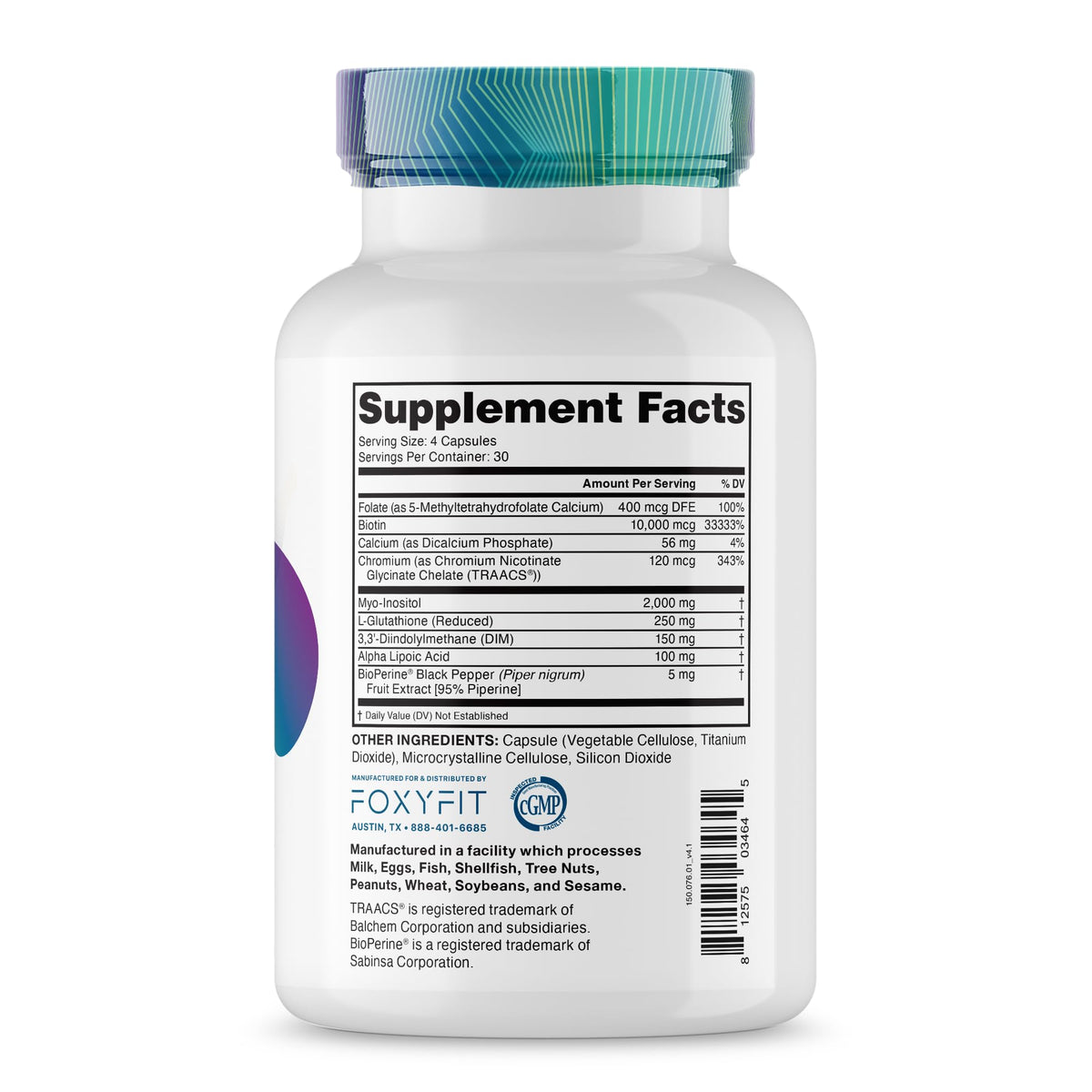 Essential Balance Hormonal Support and Vitamin Supplement for Women by Foxy Fit – Antioxidant, Healthy Skin & Hair for Daily Use* (30 Servings) FoxyFitBuy Supplements Australia