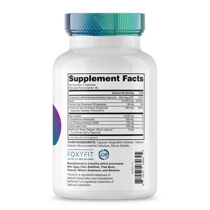 Essential Balance Hormonal Support and Vitamin Supplement for Women by Foxy Fit – Antioxidant, Healthy Skin & Hair for Daily Use* (30 Servings) FoxyFitBuy Supplements Australia