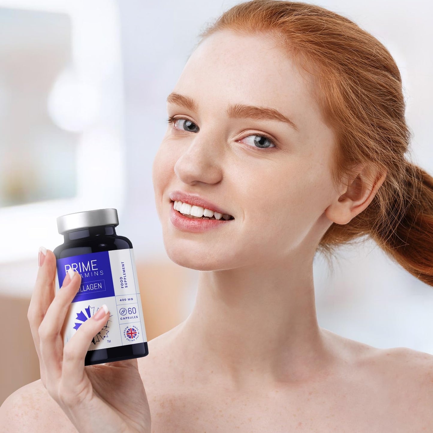 Marine Collagen 400mg | Hydrolysed Collagen Supplements for Women & Men PRIME VITAMINSBuy Supplements Australia