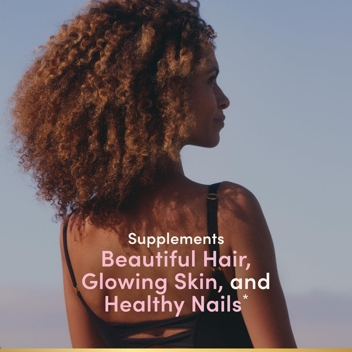 Nature's Bounty Optimal Solutions Hair, Skin & Nails with Biotin and Collagen, Citrus-Flavored Gummies Vitamin Supplement, 2500 mcg, 80 Ct, 40 Total Servings Nature's BountyBuy Supplements Australia