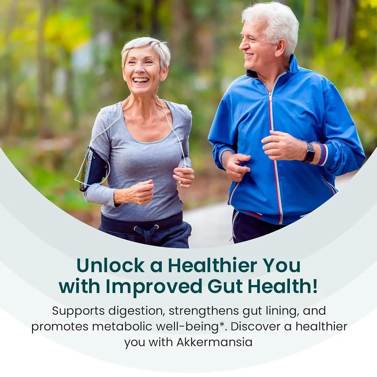 UpNourish Probiotics for GLP-1 Support, 5 Billion TFU Akkermansia Muciniphila for Digestive Health, Leaky Gut, Immunity and Metabolic Health, Prebiotics and Probiotics for Women and Men, 60 Capsules UpNourish buy supplements Au