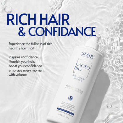 SMIB Lactobio Shampoo – With 100 Billion Postbiotics – For Fuller-Looking Hair and Scalp Care – Korean-Inspired Formula (35.27 oz) SMIBBuy Supplements Australia