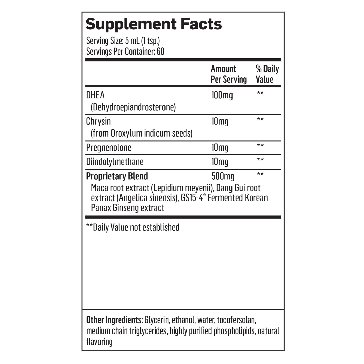 Quicksilver Scientific Nanoformulated Liquid DHEA+ Female Tonic - Micronized DHEA, Pregnenolone, DIM, Chrysin + Herbal Extracts for Woman - Menopause + Perimenopause Support (10.14oz / 300ml) Quicksilver ScientificBuy Supplements Australia