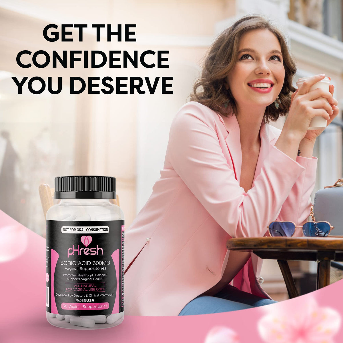 ACE NUTRITION pHresh Boric Acid Suppositories for Women, Suppositories for Odor Use ACE NUTRITIONBuy Supplements Australia