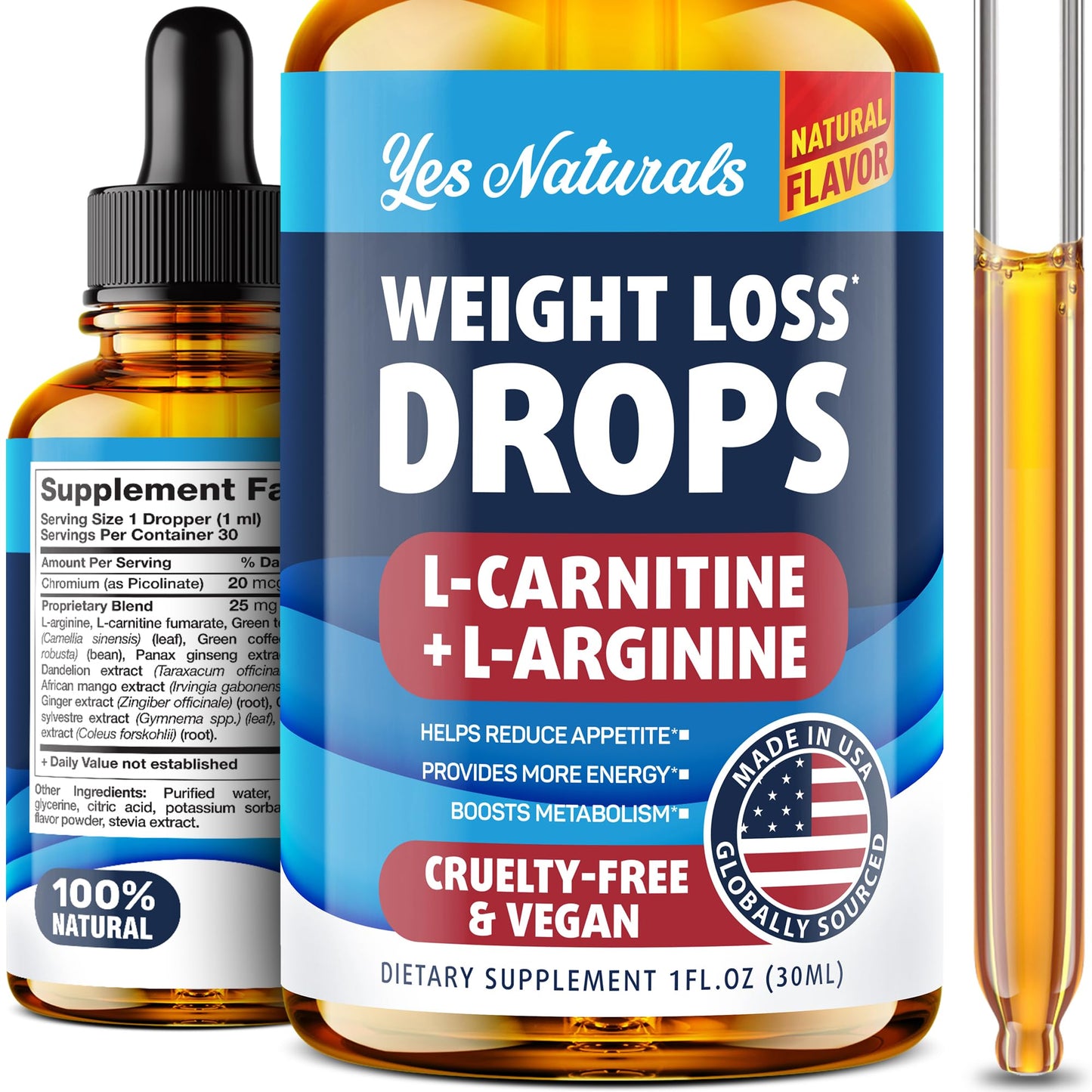 YES NATURALS! Weight Loss Drops - Natural Metabolism Booster & Appetite Suppressant YES NATURALS!Buy Supplements Australia