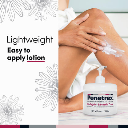 Penetrex Joint & Muscle Care Lotion – Soothing Botanical Formula with Arnica, Vitamin B6 & MSM – Lightweight Easy to Apply Lotion - Fresh Disappearing Scent - for Everyday Movement Support Penetrex buy supplements Au
