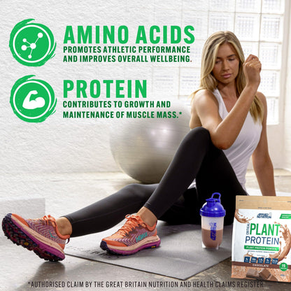 Applied Nutrition Plant Protein Powder – Critical Plant Vegan Protein Shake with SOYA, Pea, Brown Rice Proteins Applied NutritionBuy Supplements Australia