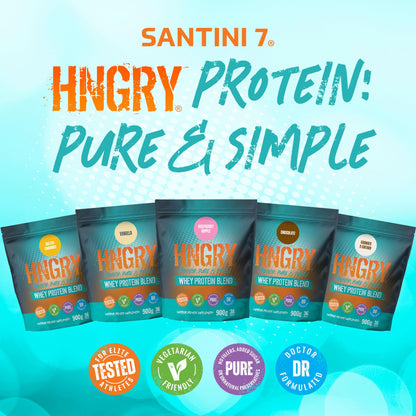 HNGRY Protein Whey Protein Powder Shake with 80% Protein Whey, 900g and 36 Servings HNGRY ProteinBuy Supplements Australia