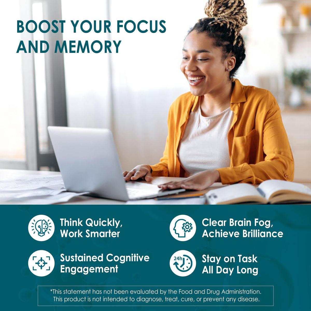 Phosphatidylserine - Nootropic Brian Supplement, Focus & Energy Gummies+ Bacopa Monnieri, Omega 3, Huperzine A, Methyl B12 & B6 for Seniors, Gamers, Workers, Non-GMO, Caffeine-Free, Sugar Free, 2 Pack NextdiaBuy Supplements Australia