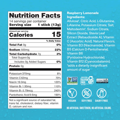 Liquid I.V.® Hydration Multiplier® Sugar-Free - Raspberry Lemonade | Electrolyte Powder Drink Mix | 3 Pack (42 Servings) Liquid I.V.Buy Supplements Australia