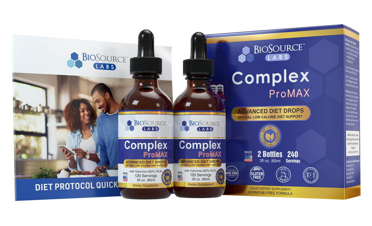 BioSource Labs Complex ProMAX Premium Diet Drops (2 x 2 oz Bottle) BioSource LabsBuy Supplements Australia