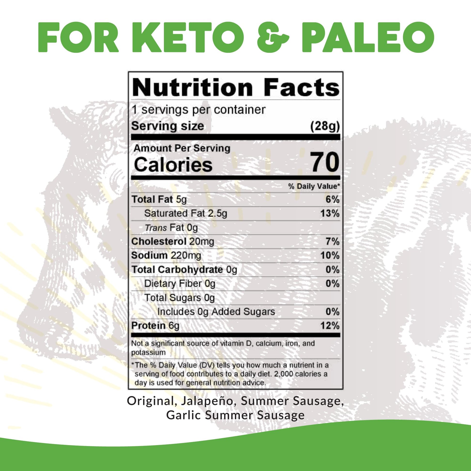 Paleovalley 100% Grass Fed Beef Sticks - Delicious Gluten Free Beef Snack - High Protein Keto Friendly, 40 Count Variety Pack PaleovalleyBuy Supplements Australia
