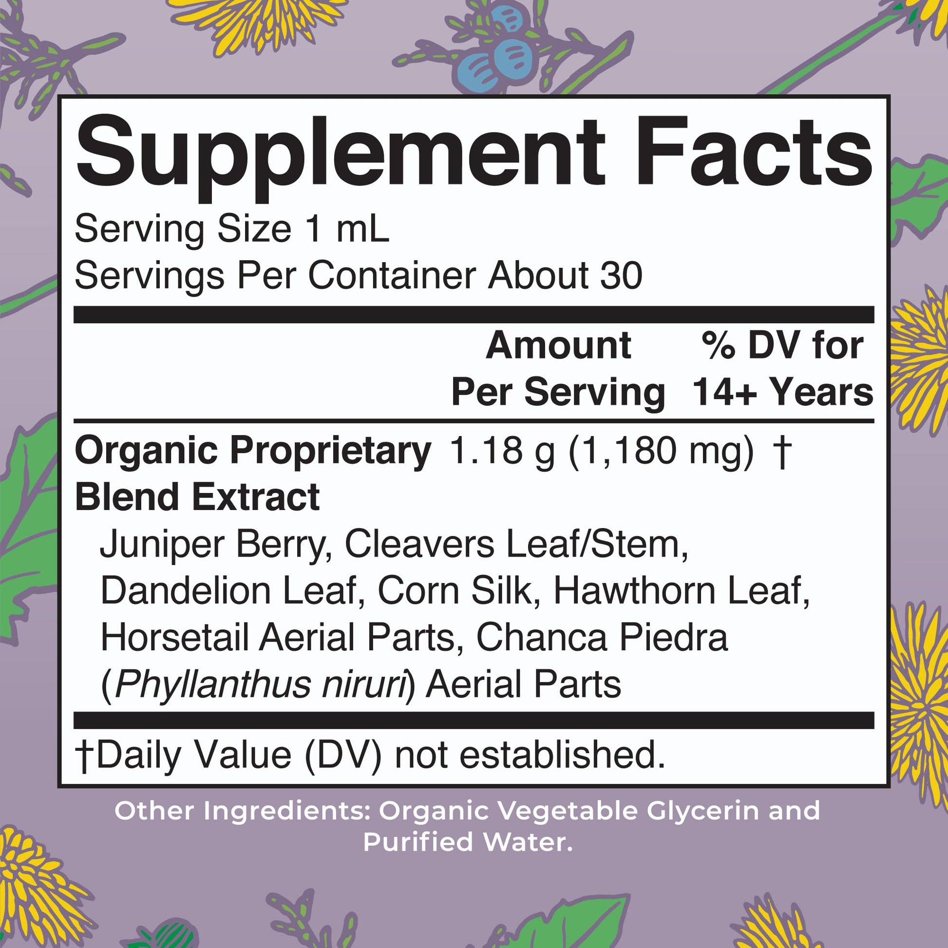 MaryRuth Organics Herbal Supplement Drops | Support Renal & Urinary Systems | Juniper Berry | Cleavers | Dandelion | Hawthorn | Horsetail & Chanca Piedra | Vegan | Non-GMO | 1 Fl Oz MARYRUTH'SBuy Supplements Australia