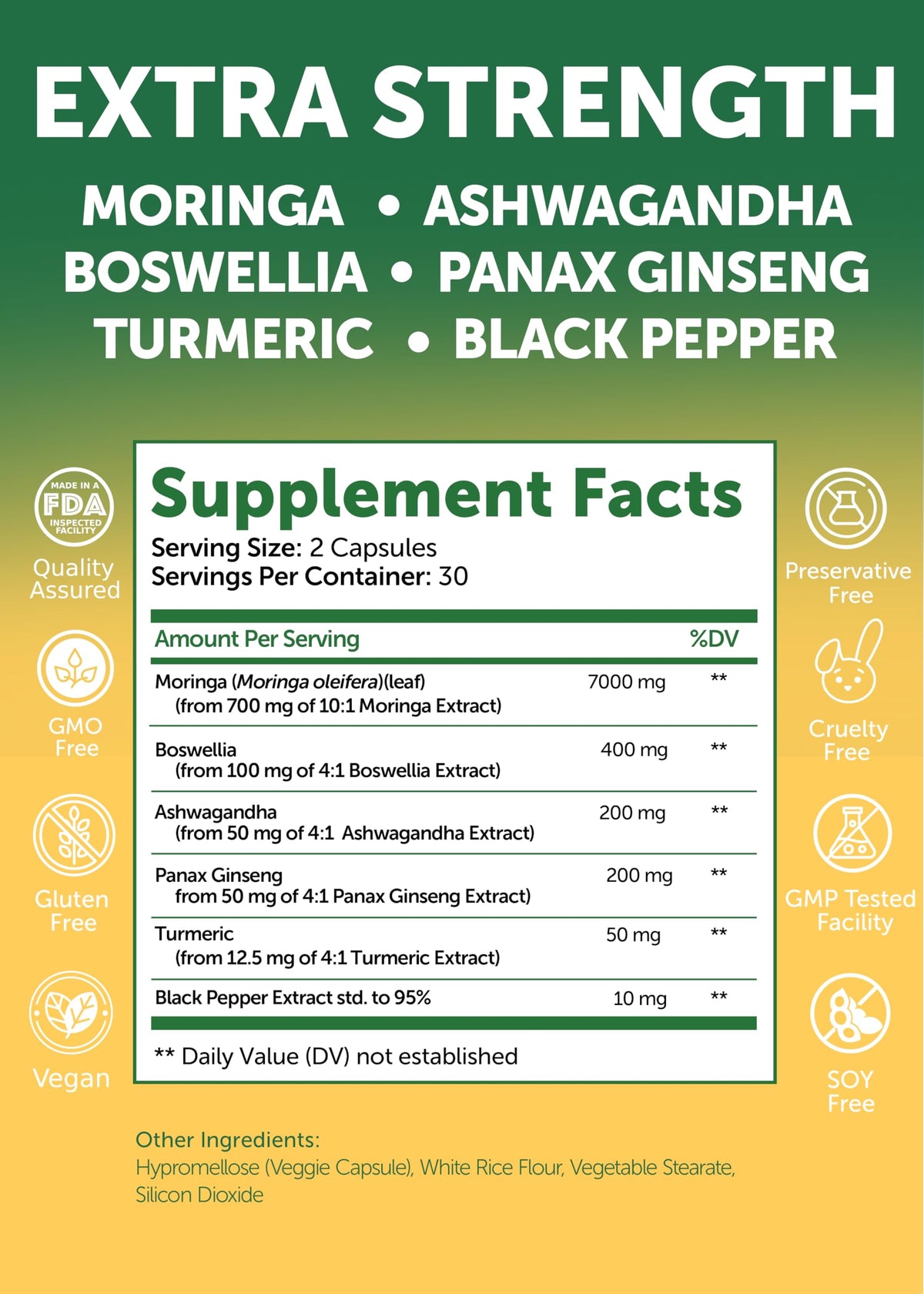 Lunakai USA Made Moringa & Sea Moss Capsules Bundle – 6-in-1 & 16-in-1 Advanced Blends – 60 Non-GMO Veggie Capsules Each Lunakai buy supplements Au