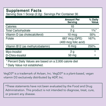 Rael Hormone Balance for Women, Myo Inositol Powder - Myo-Inositol & D-Chiro Inositol RaelBuy Supplements Australia