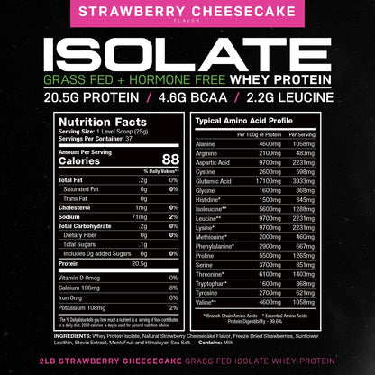 Muscle Feast Grass-Fed Whey Protein Isolate, All Natural Hormone Free Pasture Raised Muscle FeastBuy Supplements Australia
