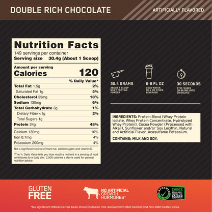 Optimum Nutrition Gold Standard 100% Whey Muscle Building and Recovery Protein Powder Optimum NutritionBuy Supplements Australia