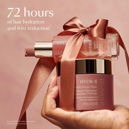 VEGAMOUR HYDR-8 Restorative Ritual Kit - Deep Hydrating Hair Mask, Repair Oil, and Leave In Conditioner Gift Set - $130 Value VEGAMOURBuy Supplements Australia