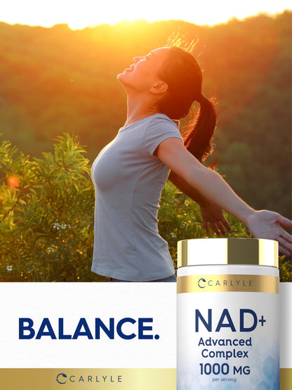 Carlyle NAD+ Supplement for Women & Men | 1000 mg | 60 Capsules | Advanced Complex with Resveratrol and Collagen | Non-GMO & Gluten Free Carlyle buy supplements Au