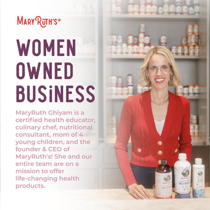 MaryRuth Organics USDA Organic Women's Wellness Liquid Herbal Supplements | Includes Stinging Nettle, Raspberry Leaf, Eleuthero Root, Chaste Tree Berry | Menstrual Support | Non-GMO, Vegan MARYRUTH'SBuy Supplements Australia