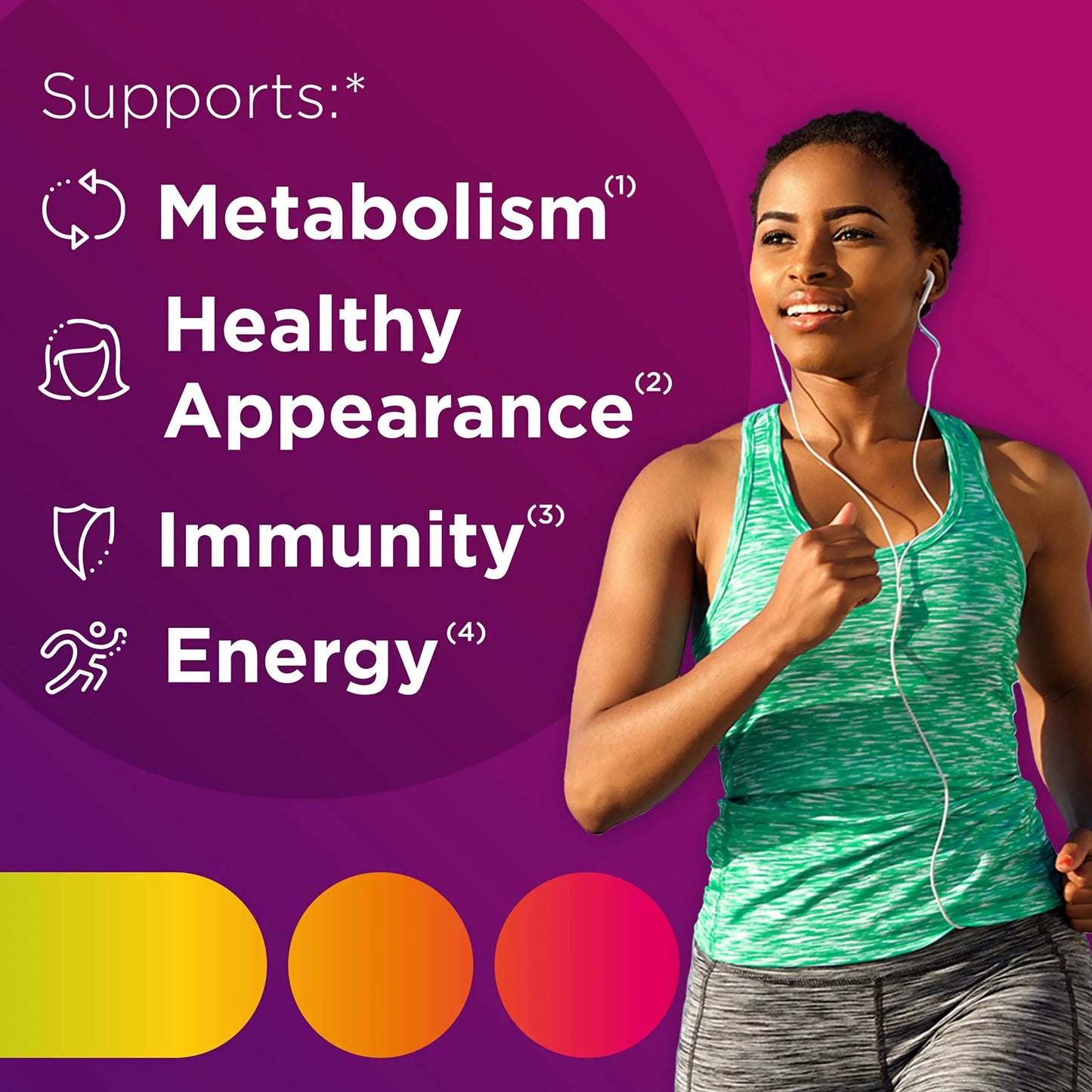 Centrum Multivitamin for Women, Multivitamin/Multimineral Supplement with Iron, Vitamin D3 CentrumBuy Supplements Australia