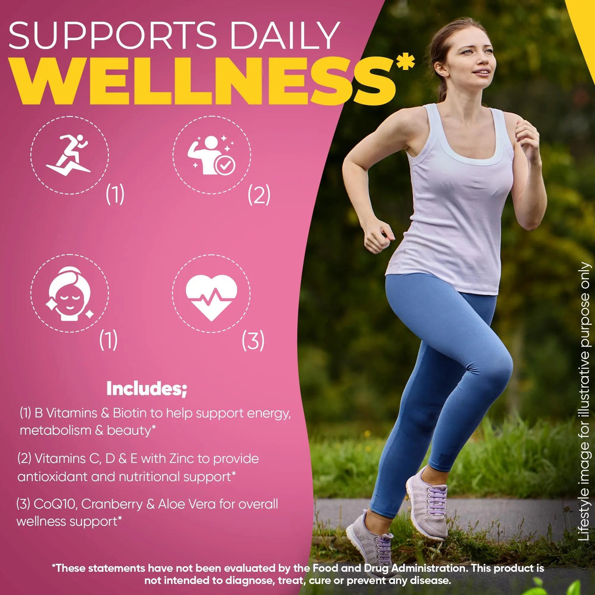 DANEEN Daily Multivitamin for Women - 36 Essential Ingredients - 90 Tablets - Vitamins for Women Multivitamin DANEEN