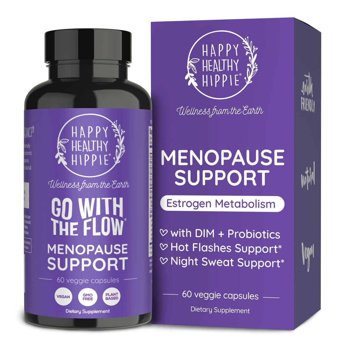 Menopause Supplements for Women – DIM Supplement + Probiotics | Estrogen Metabolism & Hormone Balance Support | Perimenopause Relief | Hot Flashes, Mood Swings & Night Sweats | Dong Quai | 60 Ct Happy Healthy HippieBuy Supplements Australia