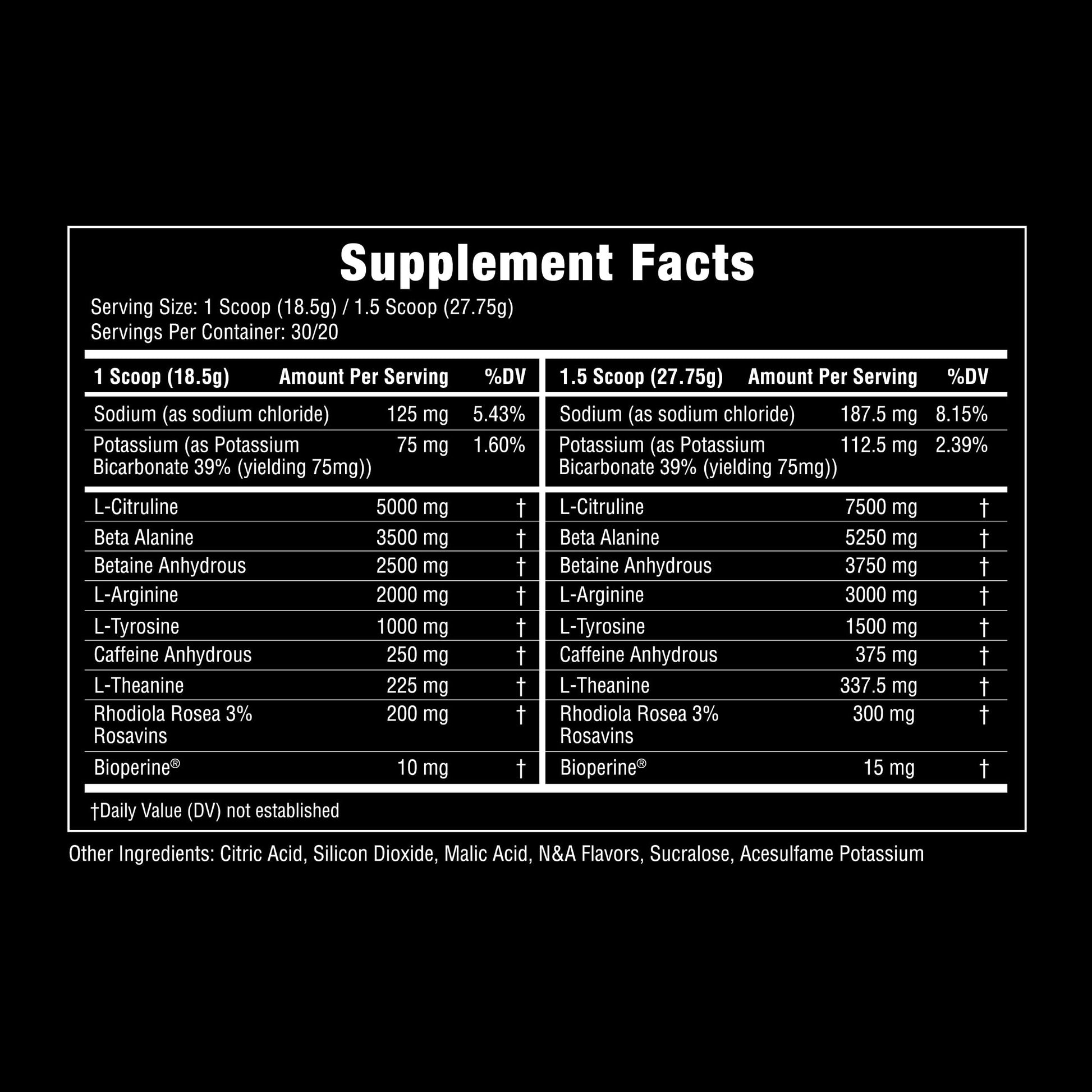 Uncaged Extreme Pre-Workout Powder - Extreme Energy, Focus, Nitric Oxide & Muscle ALPHA WOLFBuy Supplements Australia