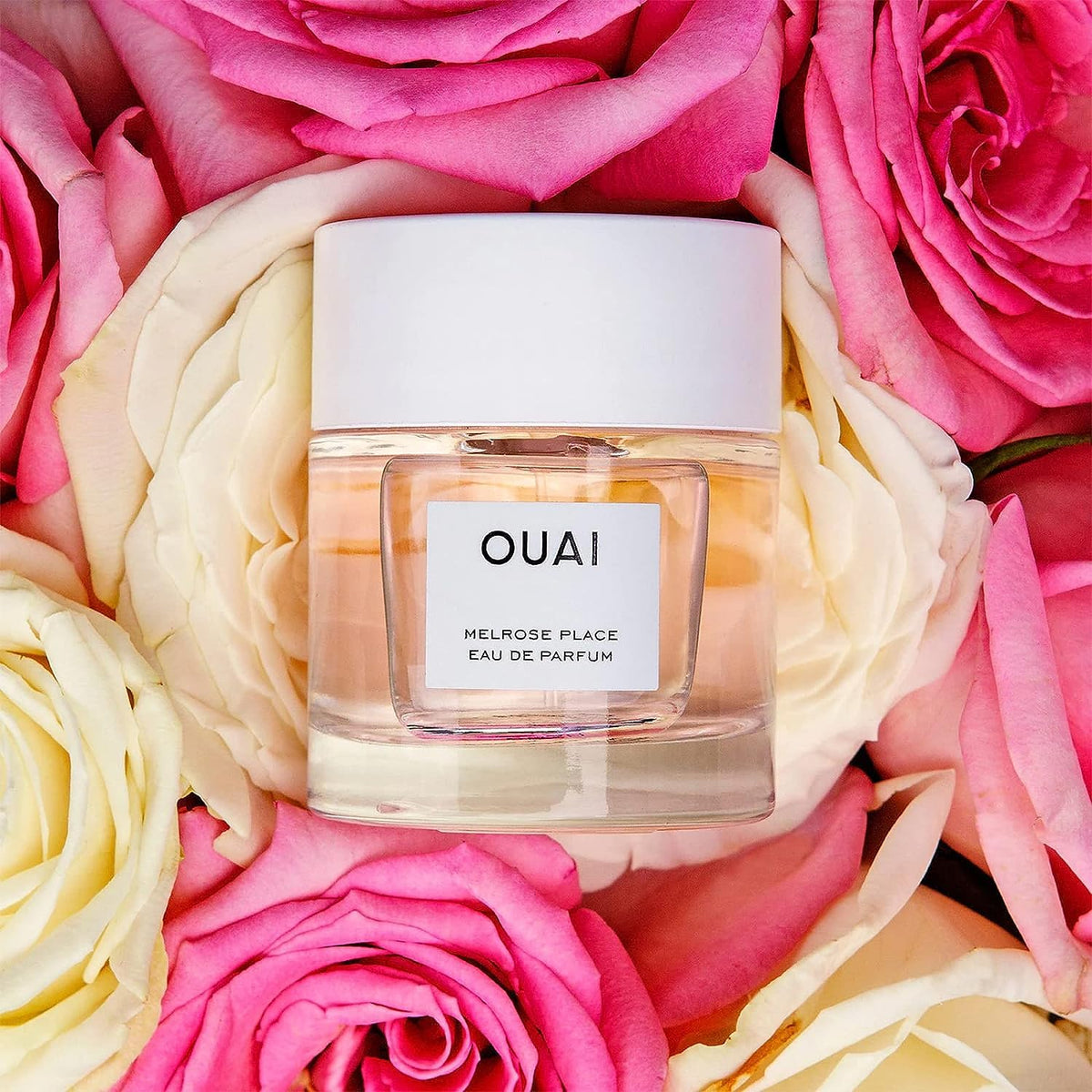 OUAI Melrose Place Eau de Parfum - Elegant Womens Perfume for Everyday Wear - Fresh Floral Scent has Notes of Champagne, Bergamot and Rose with Delicate Hints of Cedarwood and Lychee (1.7 Oz) OUAIBuy Supplements Australia