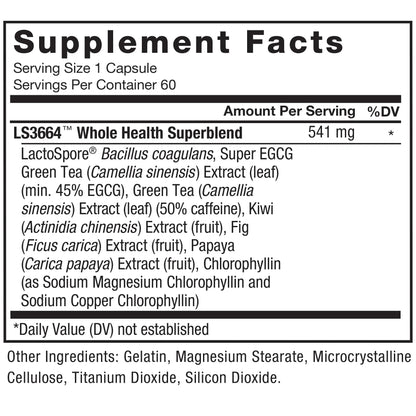 Force Factor ProbioSlim Probiotics for Women and Men, Probiotics for Digestive Health to Reduce Bloating, Gas, & Occasional Diarrhea, with Prebiotics, LactoSpore, & Green Tea for Energy, 60 Capsules ProbioSlimBuy Supplements Australia