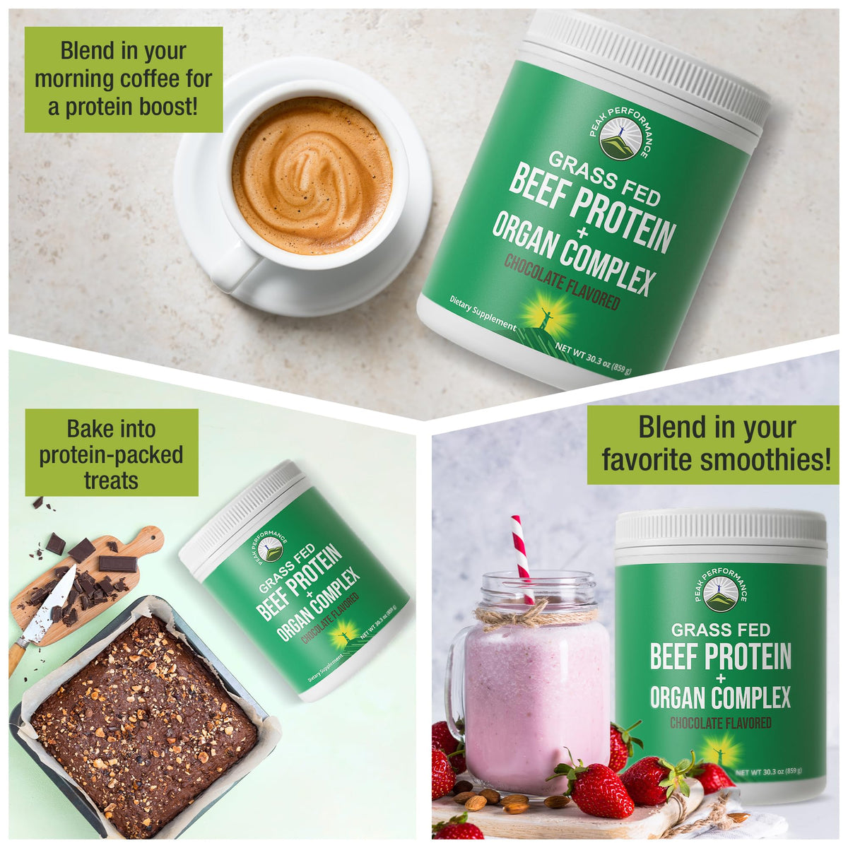 Grass Fed Beef Protein Powder + Organ Complex. Lactose Free Great Tasting Beef Protein Isolate. Animal Based Non Dairy No Whey Paleo Carnivore Supplement for Muscle Building. Chocolate Flavor Peak PerformanceBuy Supplements Australia