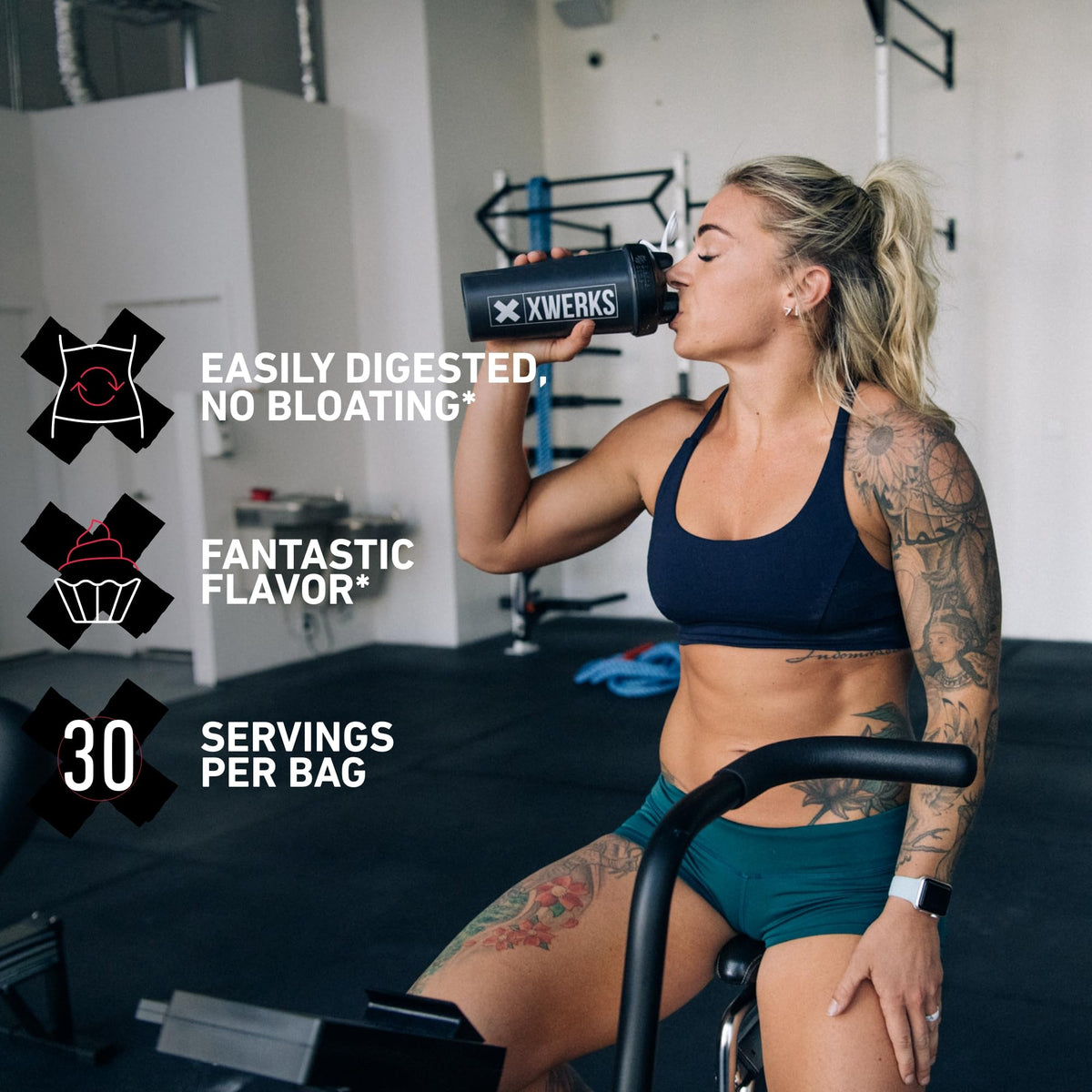 Xwerks Grow 100% New Zealand Grass-Fed Whey Protein - 25g of Pure Isolate Protein XwerksBuy Supplements Australia