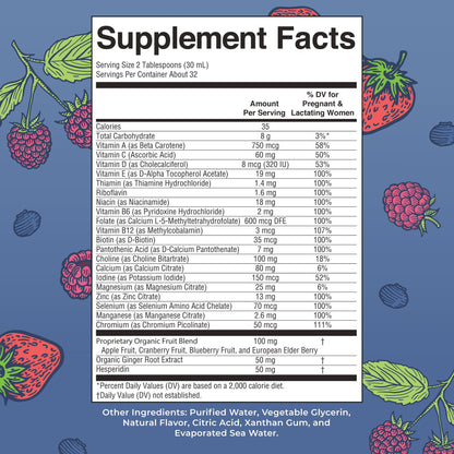 MARYRUTH'S Postnatal & Prenatal Vitamins for Women | Sugar Free | Selenium | Folate | Vegan | Non-GMO | Gluten Free | 32oz MARYRUTH'SBuy Supplements Australia