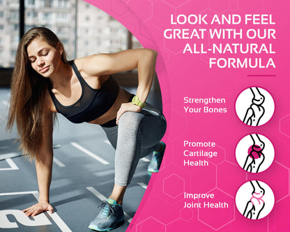 CogniTune Multi Collagen Peptides for Women with Biotin, Hyaluronic Acid, Vitamin C - 5 Types I II III V X Colageno Hidrolizado - 2000mg Hair Skin Nails Joints Support - 120 Capsules CogniTuneBuy Supplements Australia