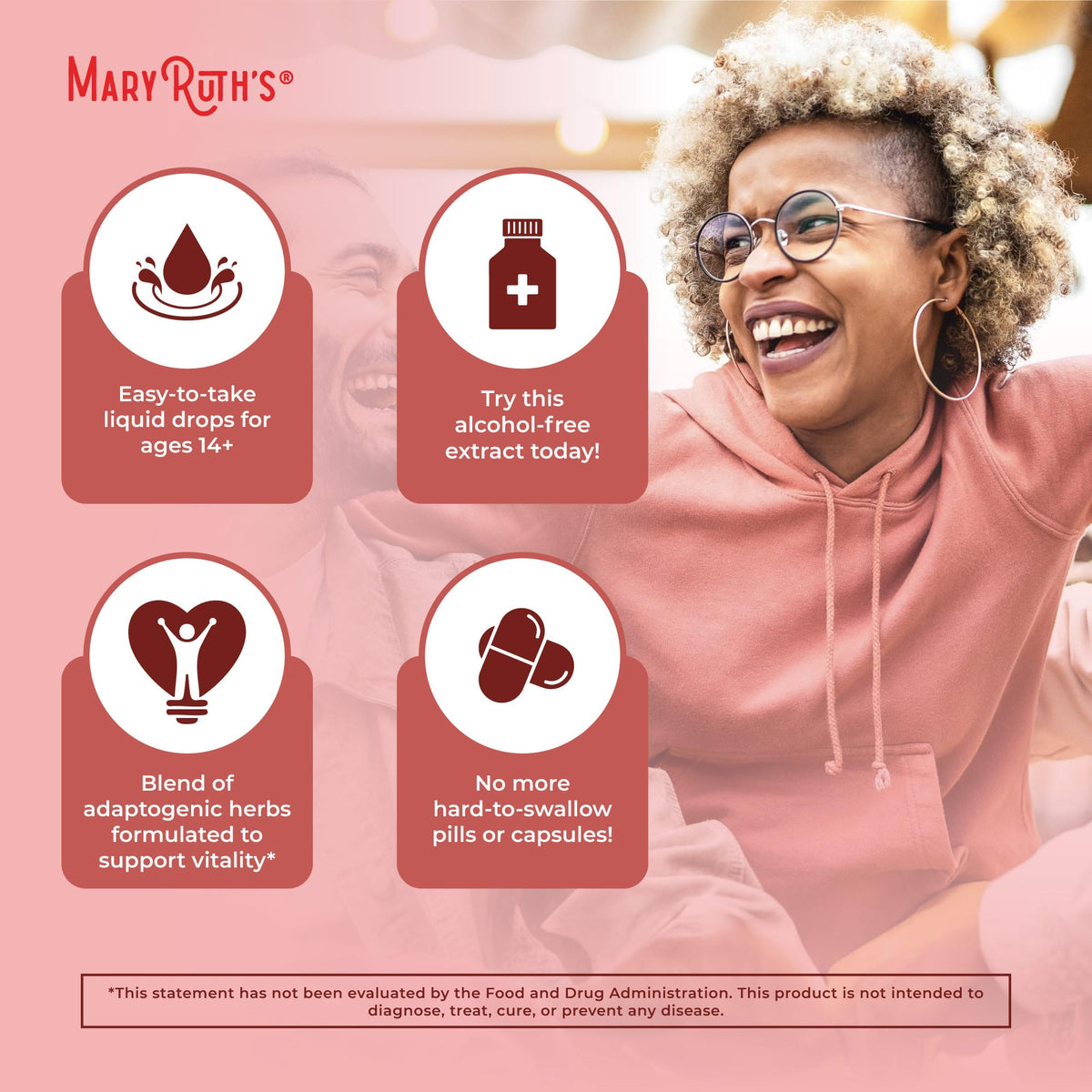 MaryRuth Organics Herbal Supplement for Brain Function | Boost Energy | Memory | Vitality USDA | Ginseng with Ashwagandha | Eleuthero and Maca Root Extract | 1 Fl Oz MARYRUTH'SBuy Supplements Australia
