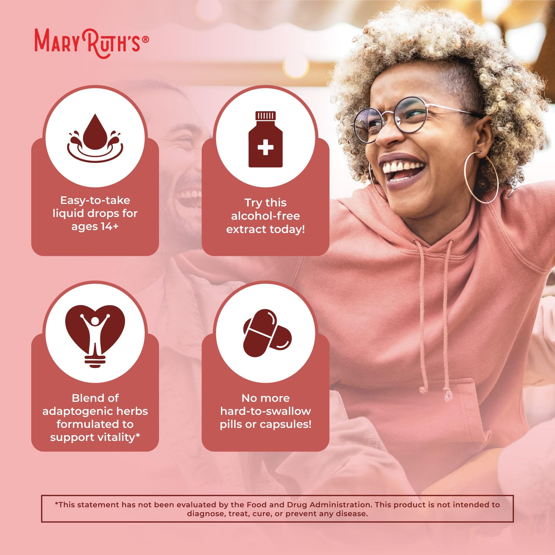 MaryRuth Organics Herbal Supplement for Brain Function | Boost Energy | Memory | Vitality USDA | Ginseng with Ashwagandha | Eleuthero and Maca Root Extract | 1 Fl Oz MARYRUTH'SBuy Supplements Australia