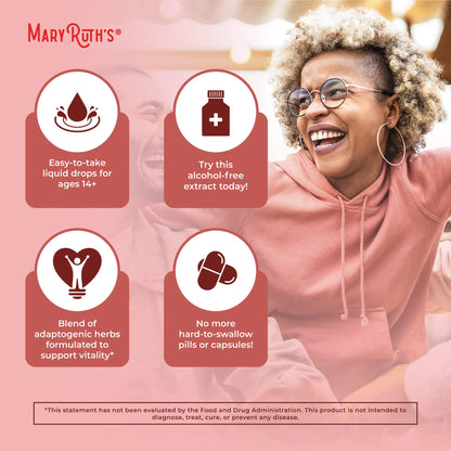 MaryRuth Organics Herbal Supplement for Brain Function | Boost Energy | Memory | Vitality USDA | Ginseng with Ashwagandha | Eleuthero and Maca Root Extract | 1 Fl Oz MARYRUTH'SBuy Supplements Australia