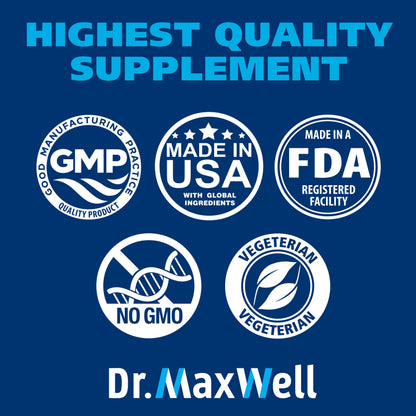 Dr. Maxwell Cortisol Manager Supplement, Supports Relaxation, Mood & Sleep in Times of Occasional Stress, Ashwagandha Rhodiola Adaptogens, Helps Maintain Normal Cortisol Levels, 120 Capsules Dr. MaxwellBuy Supplements Australia