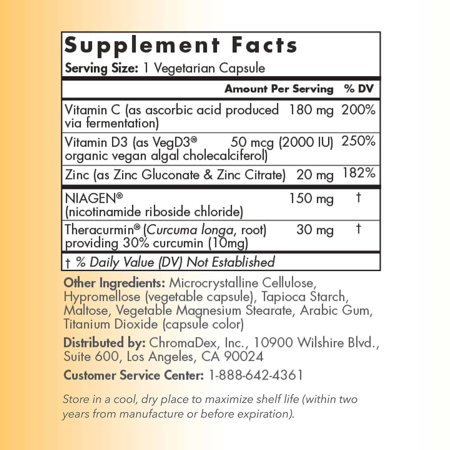 TRU NIAGEN Immune Support Supplement - Daily Defense - Vitamin C from Fermentation, Vegan Vitamin D3 2000 IU, Zinc, Plus Theracurmin (Curcumin) + Multi Award-Winning NAD Boosting Niagen 150mg 30ct TRU NIAGENBuy Supplements Australia