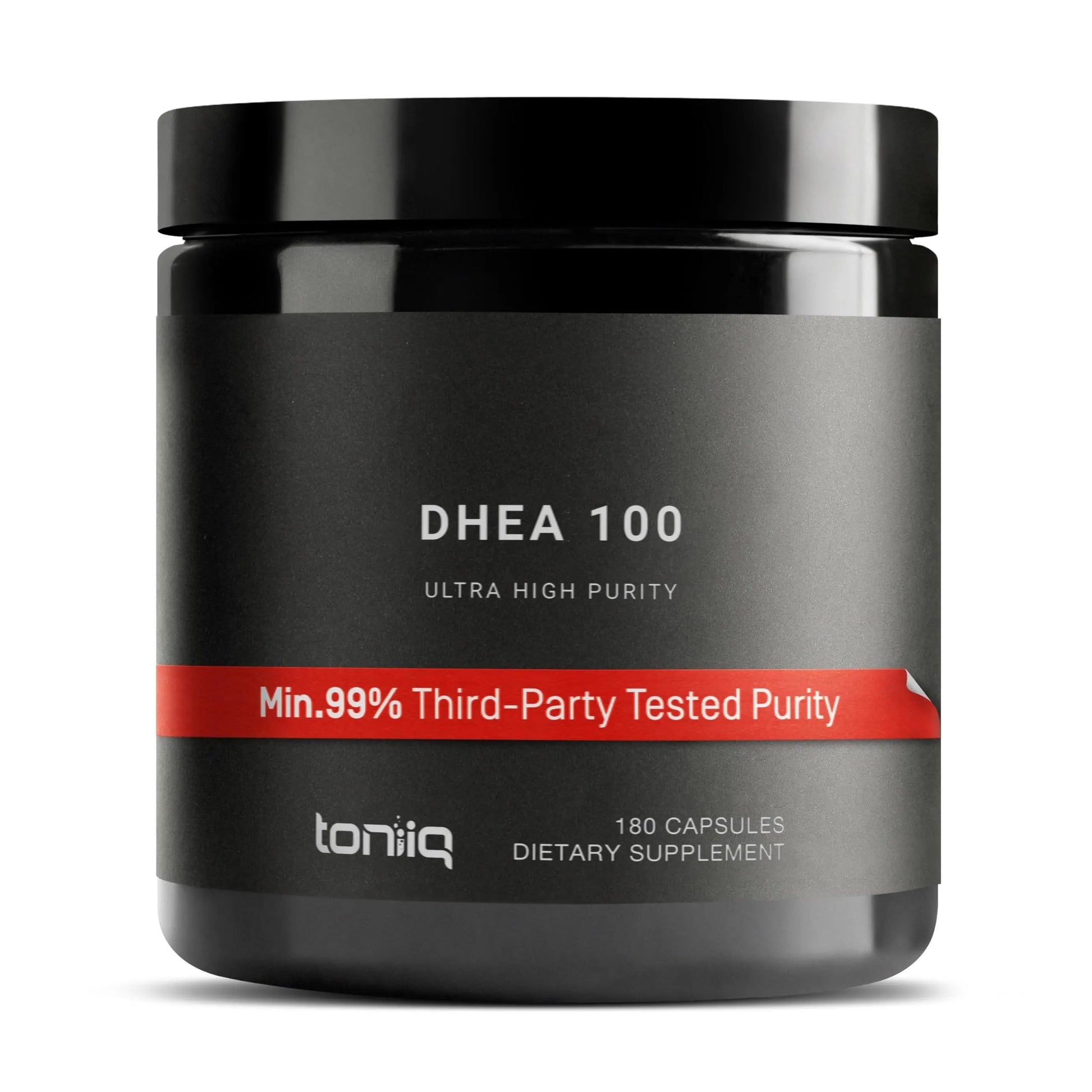 Toniiq Ultra High Strength DHEA 100mg Supplement for Men - 99%+ Highly Purified and Bioavailable Micronized DHEA Supplement for Women and Men - DHEA 100 mg - 180 Capsules Toniiq buy supplements Au