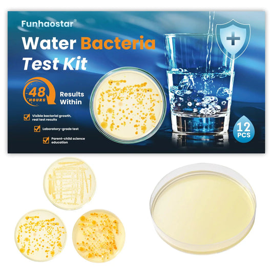 Bacteria Test Kits for Drinking Water - 12 Tests Detect Coliform, E.coli & All Bacteria | Home Quality Testing Kit for Well, Tap, Pool, Hot Tub & City Water | Easy DIY Tester with Free Lab Analysis FunhaostarBuy Supplements Australia