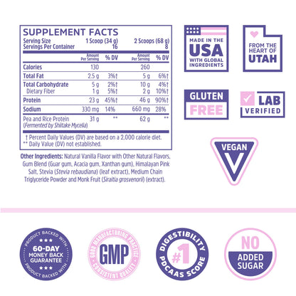 Zhou Nutrition Plant Based Vegan Protein Powder, Best Absorption Digest Score, Complete Zhou NutritionBuy Supplements Australia