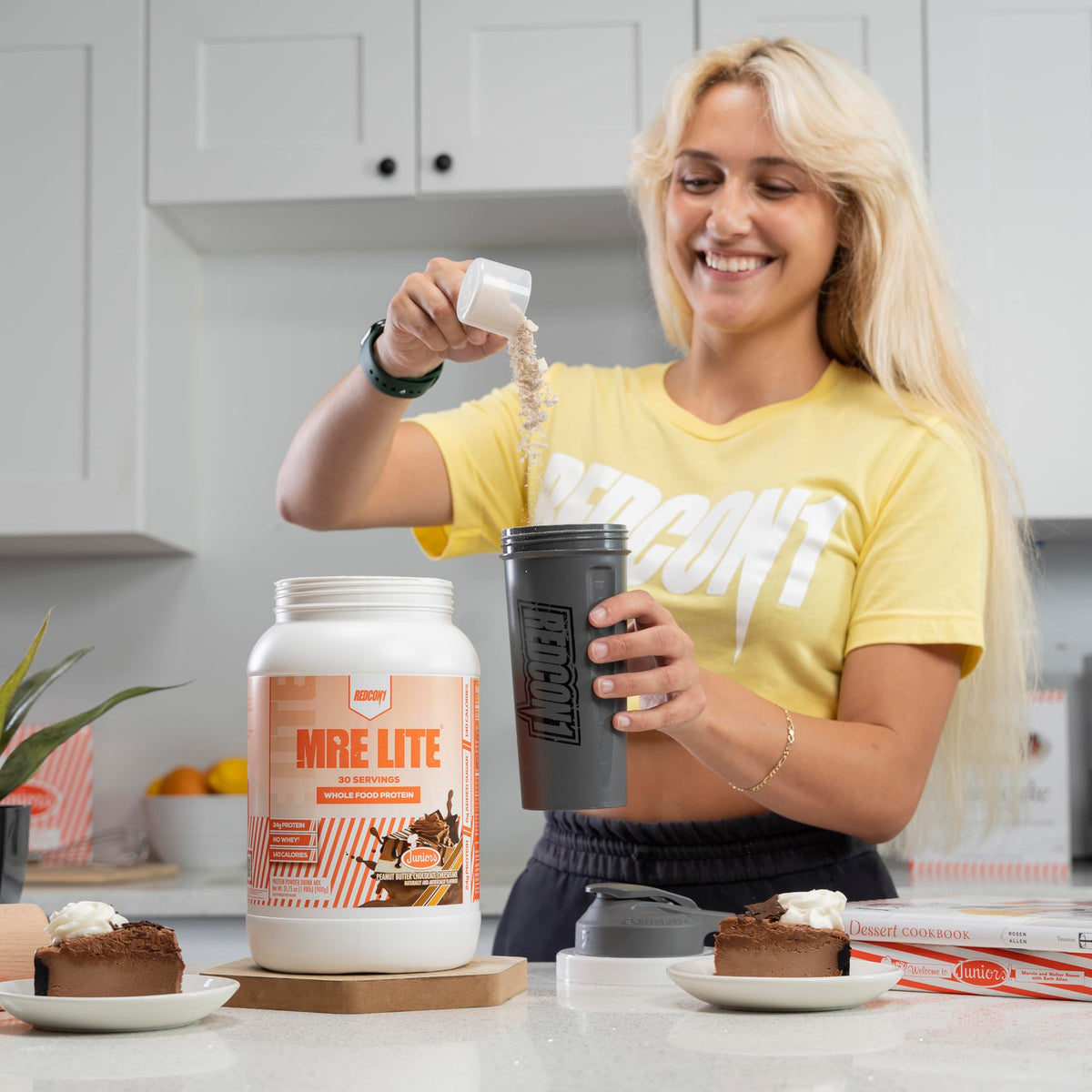 REDCON1 MRE Lite Whole Food Protein Powder, Juniors, Peanut Butter Chocolate REDCON1Buy Supplements Australia