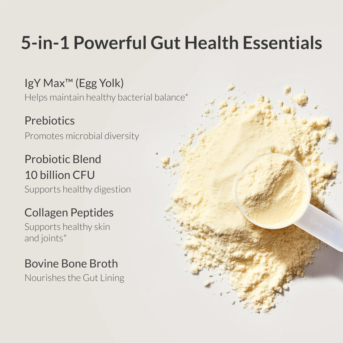 Microbiome Breakthrough™ Gut Support Powder – Vegetarian Vanilla – With Probiotics, Prebiotics, and IgY Max® – Source of L-Glutamine – Supports Digestive Comfort, Gas & Bloating Relief 30 Servings* BIOptimizers buy supplements Au